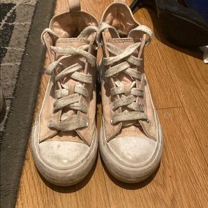 Wonder Nation Pink and White High-Top Sneakers (just needs cleaning )